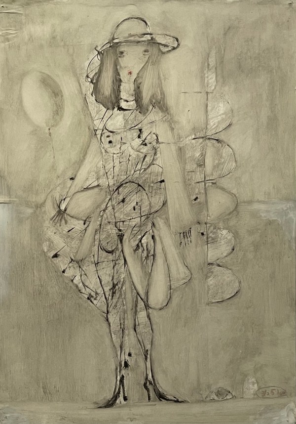 Girl with balloon